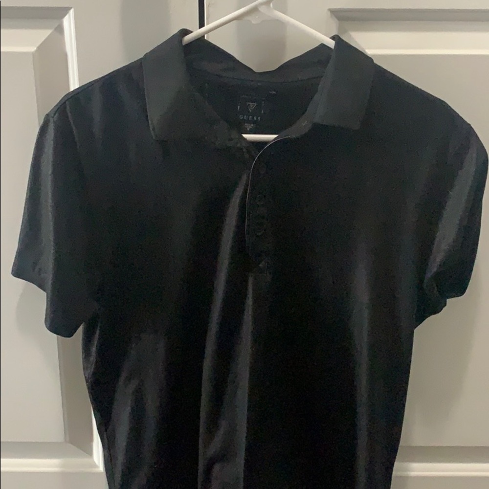 Black Guess Polo